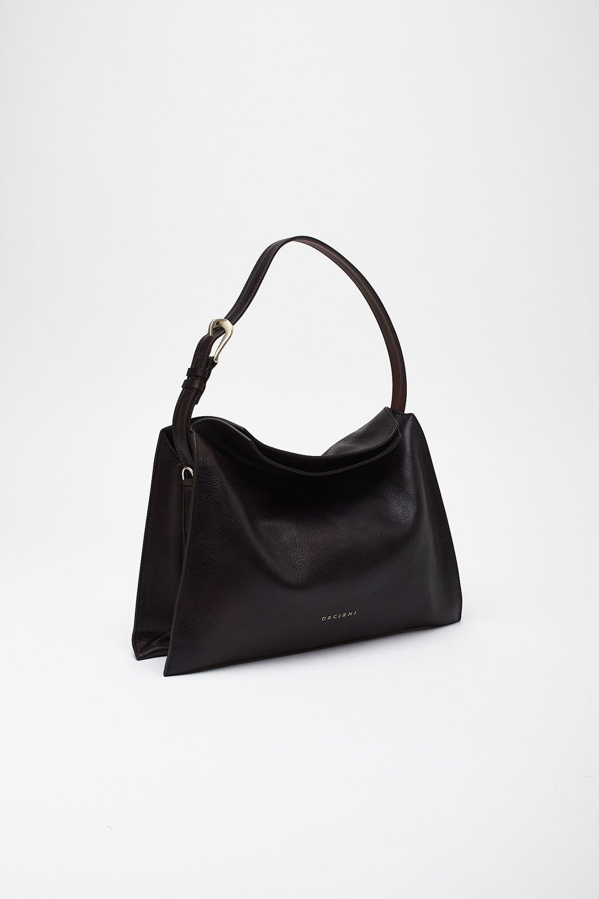 Borsa TRINITY LAGOON MIDI in pelle t. di moro donna Orciani - 4