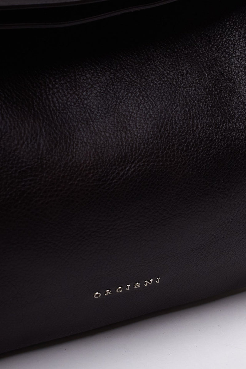 Borsa TRINITY LAGOON MIDI in pelle t. di moro donna Orciani - 6