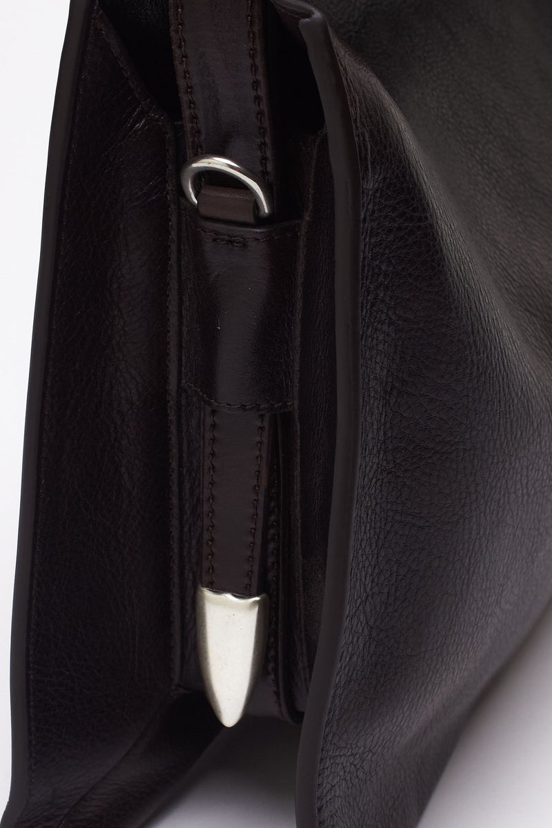 Borsa TRINITY LAGOON MIDI in pelle t. di moro donna Orciani - 7
