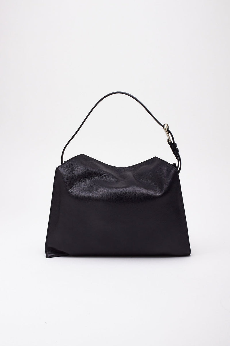 Borsa TRINITY LAGOON MIDI in pelle nero donna Orciani - 5