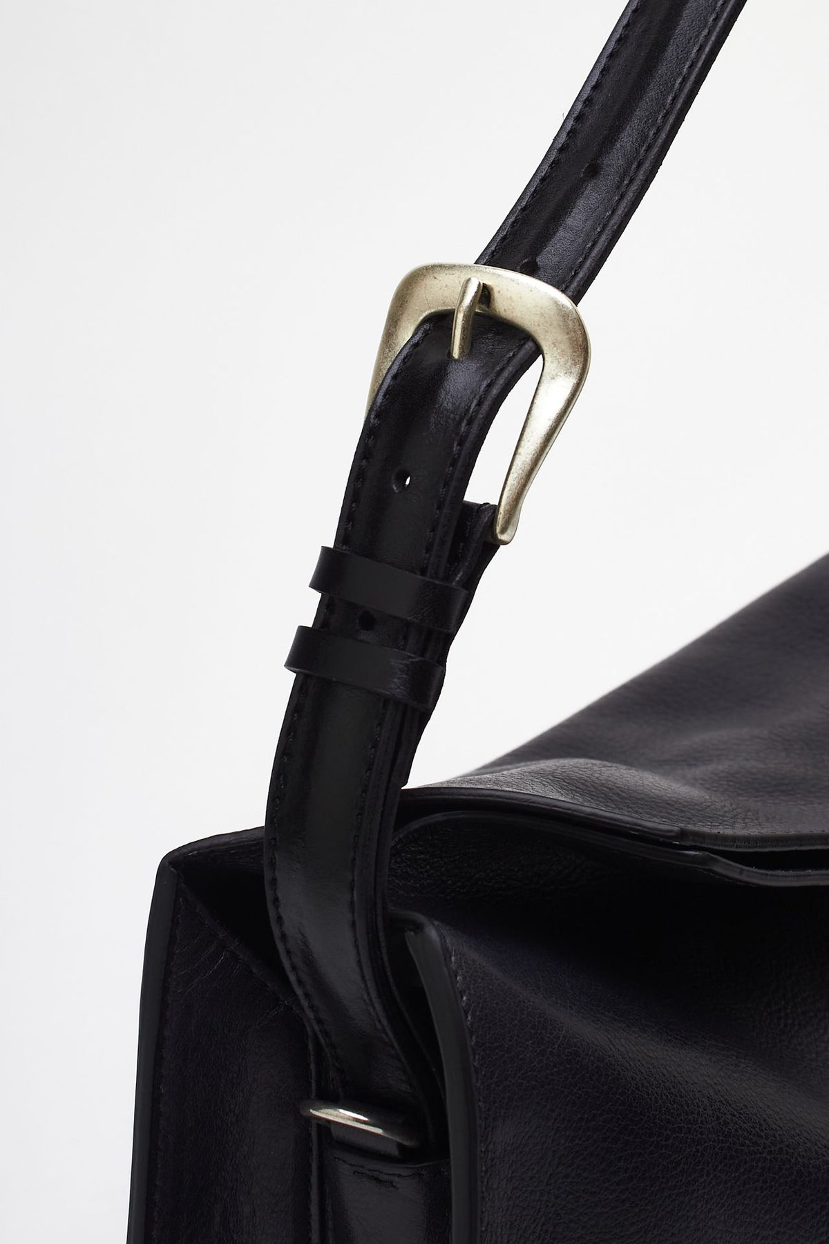 Borsa TRINITY LAGOON MIDI in pelle nero donna Orciani - 6