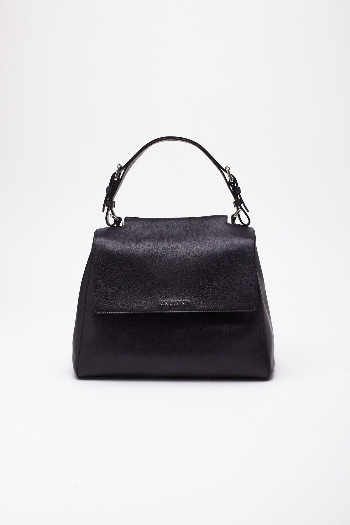 Borsa SVEVA LAGOON MIDI in pelle nero donna Orciani - 1