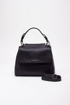 Borsa SVEVA LAGOON MIDI in pelle nero donna Orciani - 4