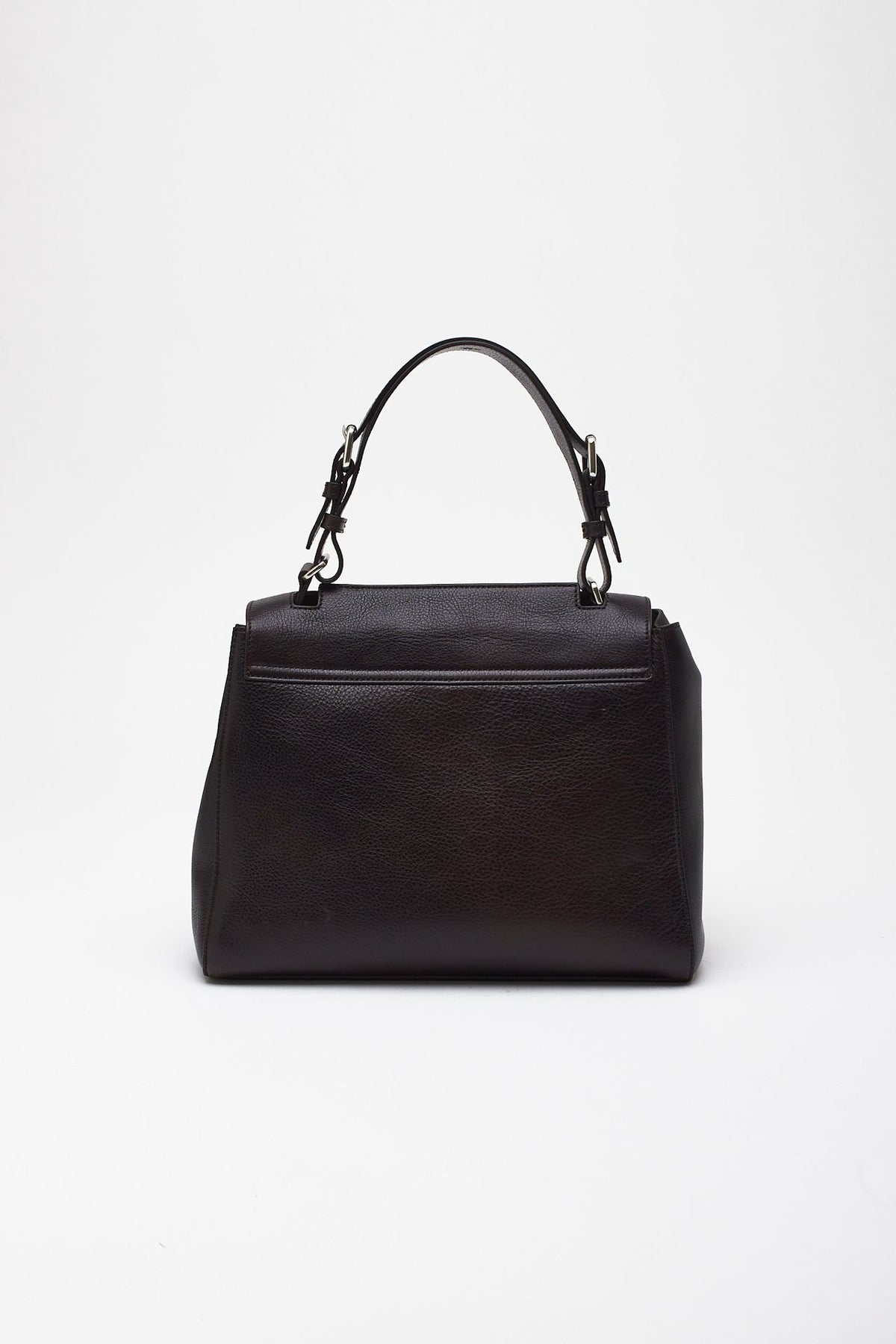 Borsa SVEVA LAGOON MIDI in pelle testa di moro donna Orciani - 5