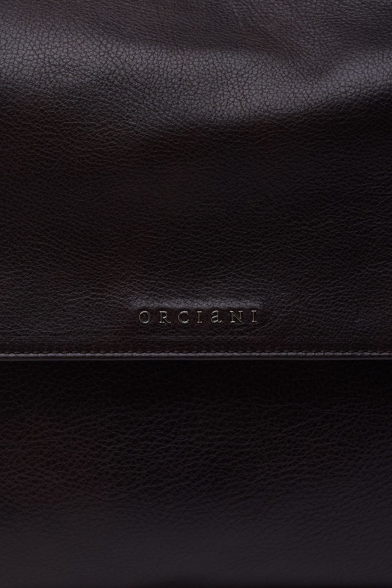Borsa SVEVA LAGOON MIDI in pelle testa di moro donna Orciani - 6