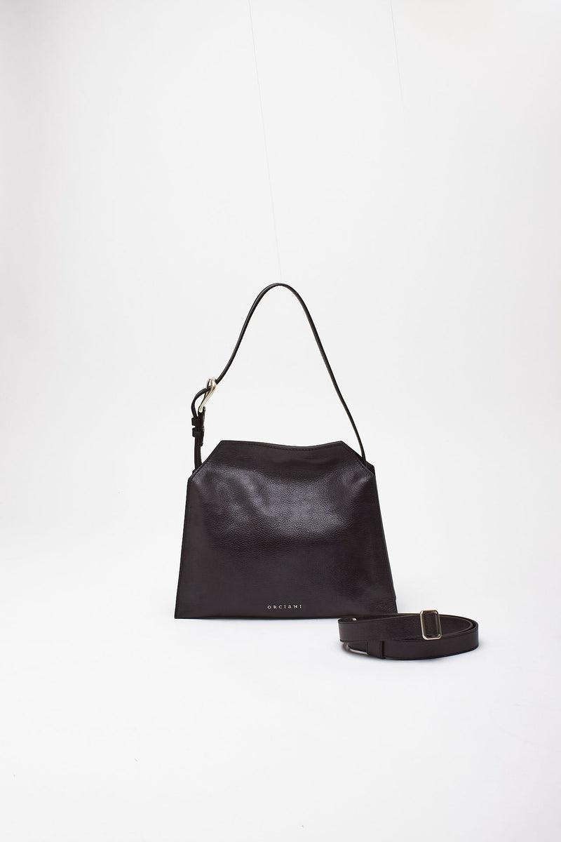 Borsa TRINITY LAGOON in pelle nero donna Orciani - 3
