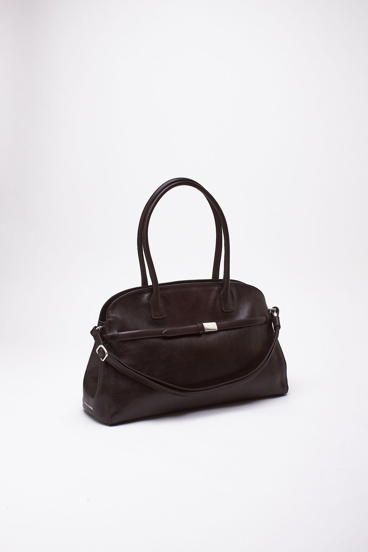 Borsa AURA LARGE in pelle testa di moro donna Orciani - 2