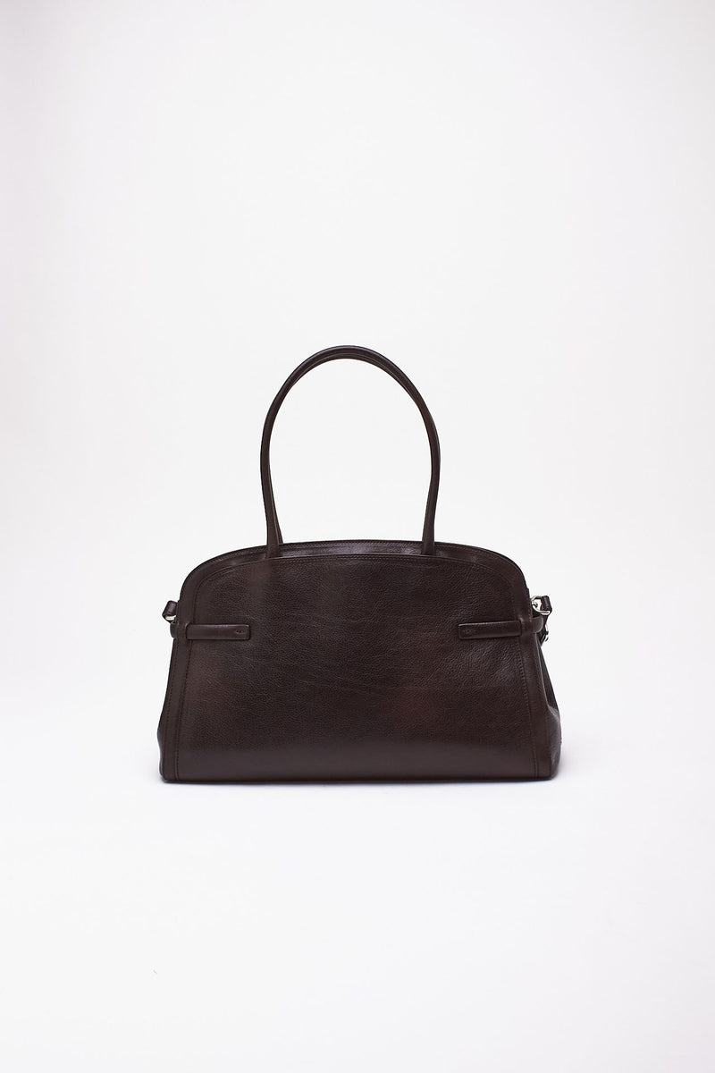 Borsa AURA LARGE in pelle testa di moro donna Orciani - 3