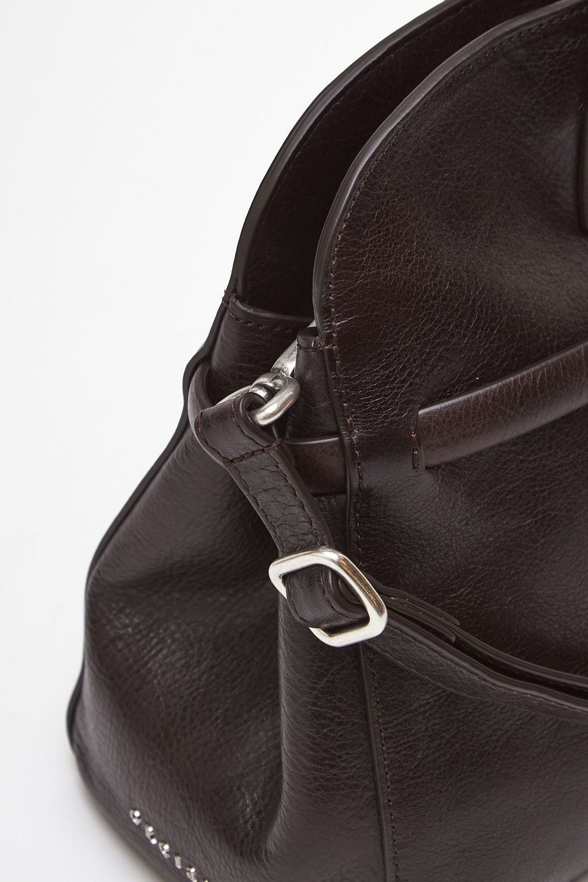 Borsa AURA LARGE in pelle testa di moro donna Orciani - 6