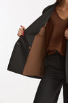 Giacca doppiopetto Gessato grigio antracite donna ( p - s ) - 6