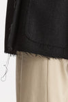 Caban over tessuto spigato antracite donna ( p - s ) - 8