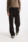 Pantalone fluido nero donna ( p - s ) - 1