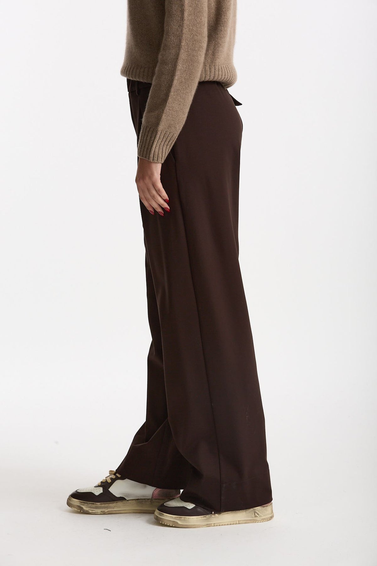 Pantalone fluido testa moro donna ( p - s ) - 3