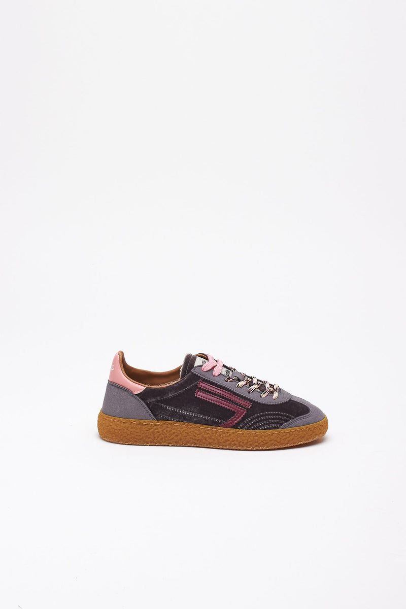 Sneakers 6.01 XS ﻿in velluto e microsuede grigio donna Puraai - 1