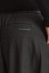 Pantalone morbido antracite donna Ermanno firenze - 4