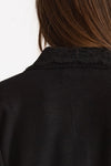Maglia polo slim nero donna Ermanno firenze - 2
