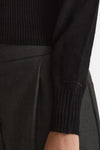Maglia polo slim nero donna Ermanno firenze - 6