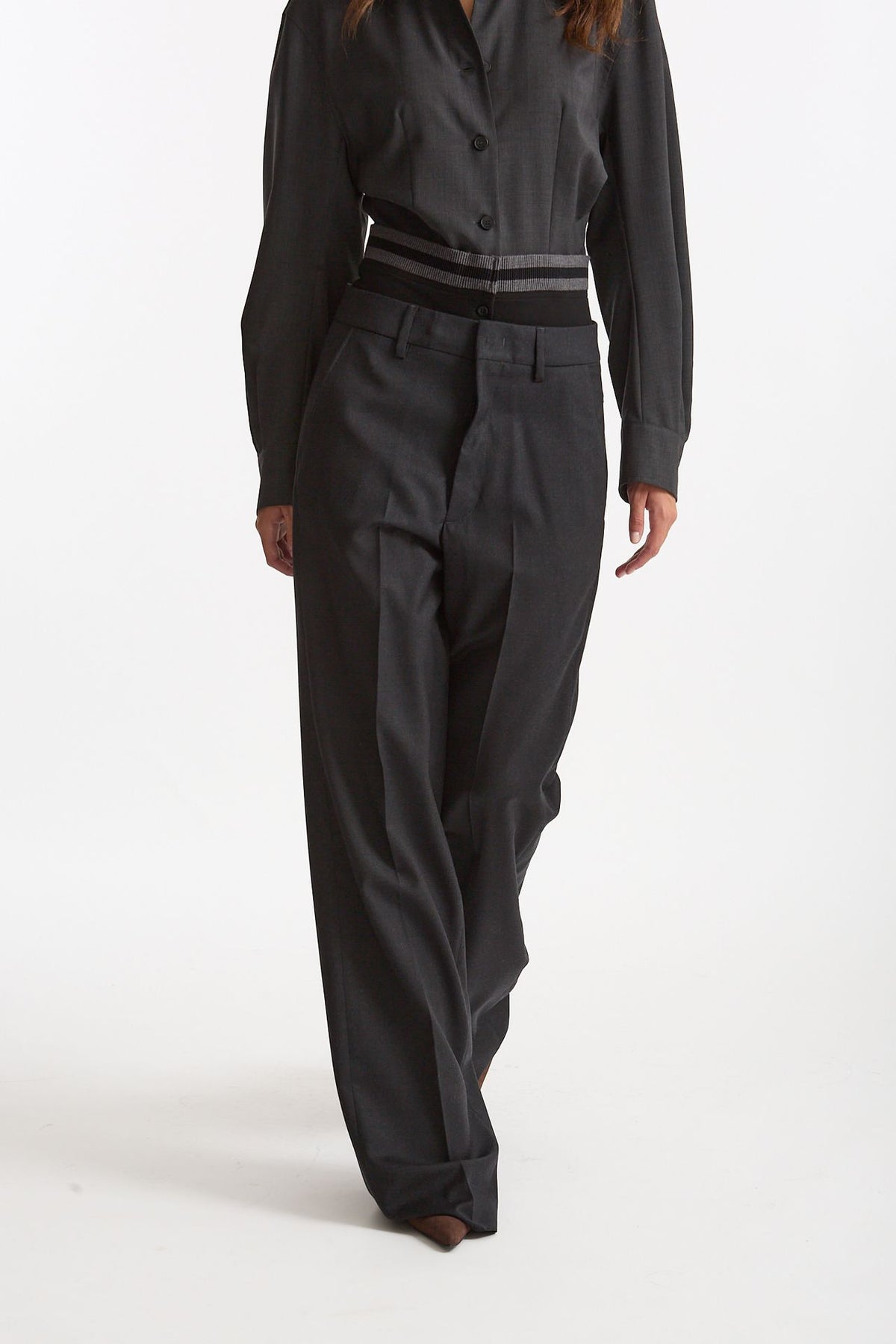 Pantalone ampio VITTI antracite donna Seafarer - 2