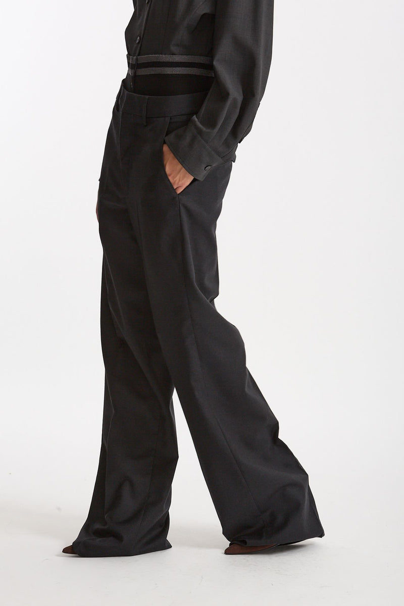 Pantalone ampio VITTI antracite donna Seafarer - 3