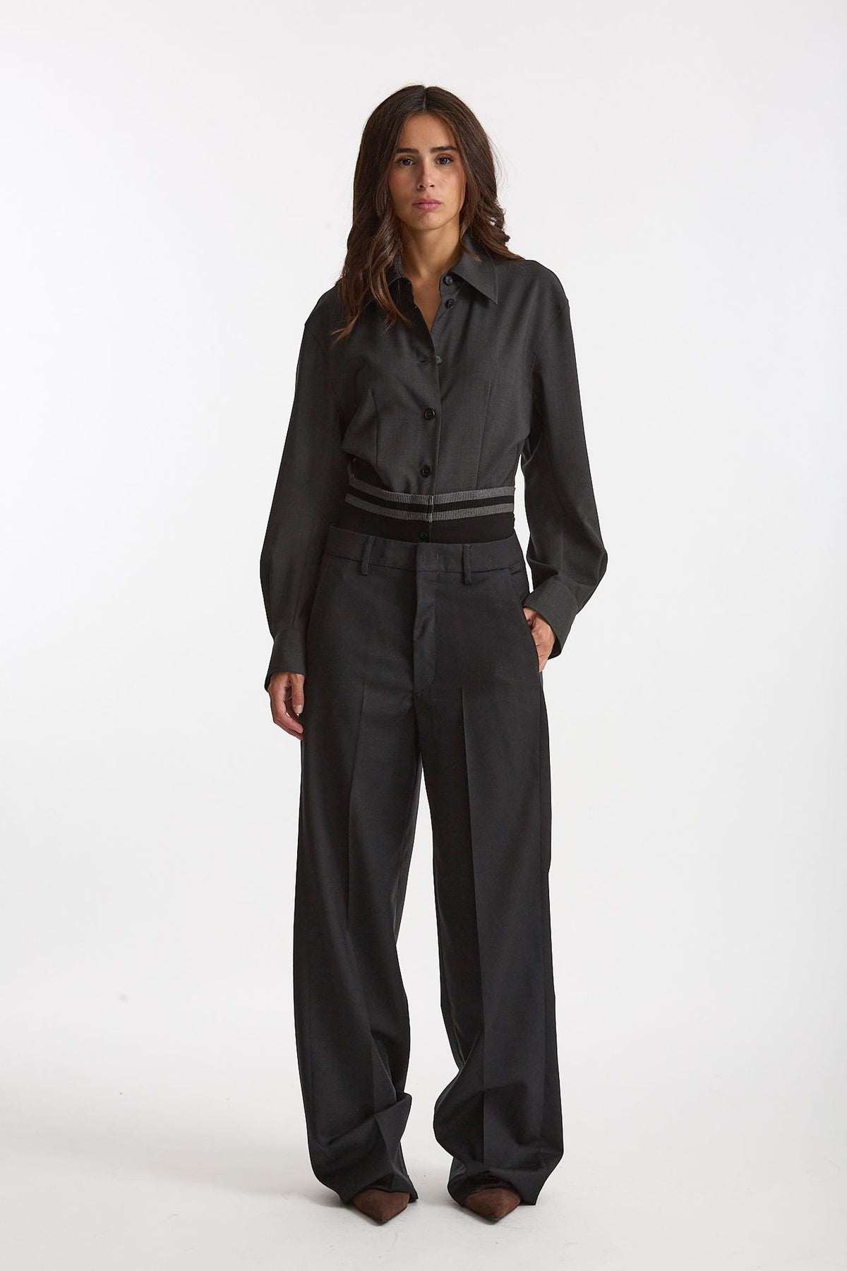 Camicia body FRESIA antracite donna Seafarer - 1