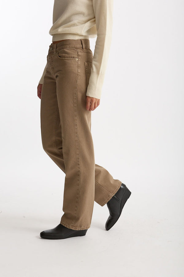 Jeans dritto INDIE beige donna Seafarer