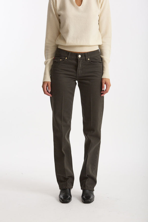 Jeans dritto INDIE fango donna Seafarer