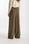 Pantalone ampio SASCIA Pied de poule donna Seafarer - 4