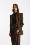 Giacca monopetto ASTRO marrone donna Seafarer - 5