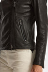 Giubbino in pelle nero donna Myskin - 6