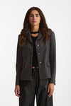 Giacca crop DARIA antracite donna Tagliatore - 1