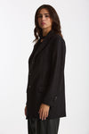 Blazer over in lana CEARA nero donna Tagliatore - 3