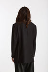 Blazer over in lana CEARA nero donna Tagliatore - 4