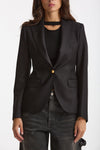 Giacca slim JFDM15B nero donna Tagliatore - 5