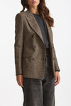 Blazer regular PARIGI principe di Galles donna Tagliatore - 4