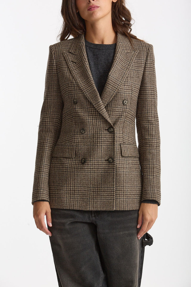 Blazer regular PARIGI principe di Galles donna Tagliatore - 7