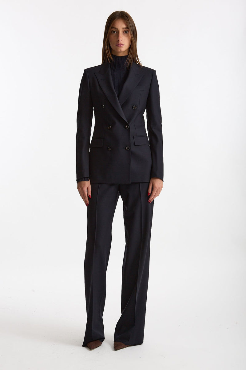 Tailleur doppiopetto T-PARIGI blu notte donna Tagliatore - 6