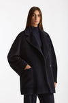 Cappotto over DENISE blu donna Tagliatore - 4