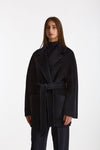 Cappotto over DENISE blu donna Tagliatore - 8