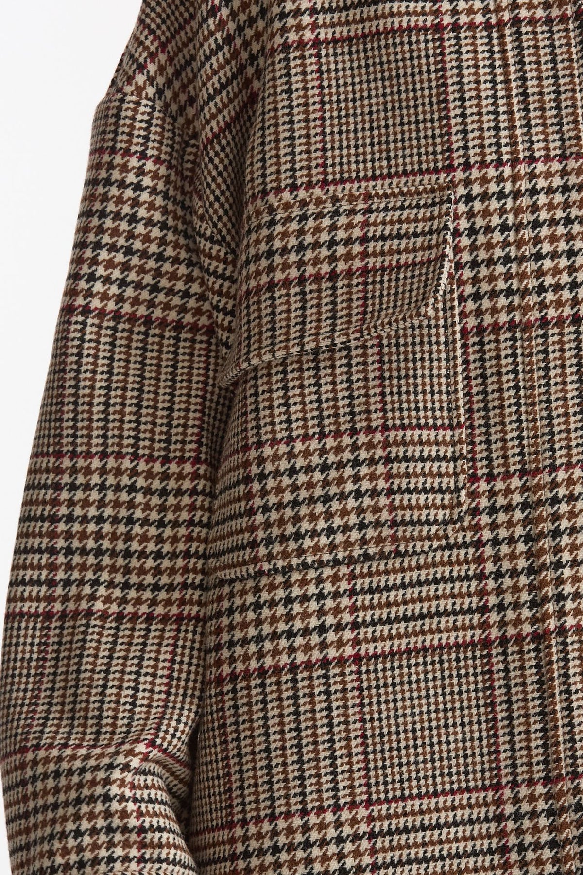 Camicia over in principe di Galles scozzese donna Federica tosi - 5