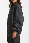 Bomber over grigio antracite donna Federica tosi - 4