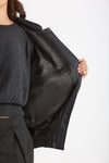 Bomber over grigio antracite donna Federica tosi - 8