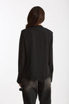Camicia scollata nero donna Federica tosi - 3