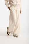 Pantalone in felpa beige donna Woc - 1