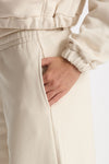 Pantalone in felpa beige donna Woc - 5