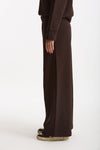 Pantalone in felpa marrone donna Woc - 2