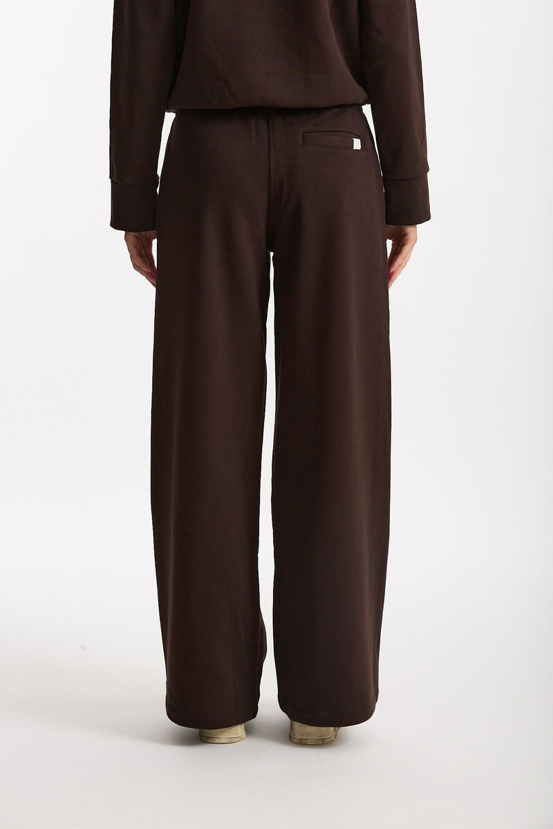 Pantalone in felpa marrone donna Woc - 3