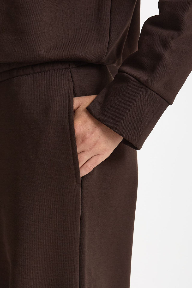Pantalone in felpa marrone donna Woc - 5