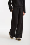 Pantalone in felpa nero donna Woc - 4