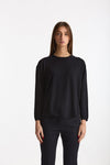 Maglia girocollo in flexwool blu donna Zanone - 2