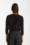 Maglia slim in lana nero donna Zanone - 3